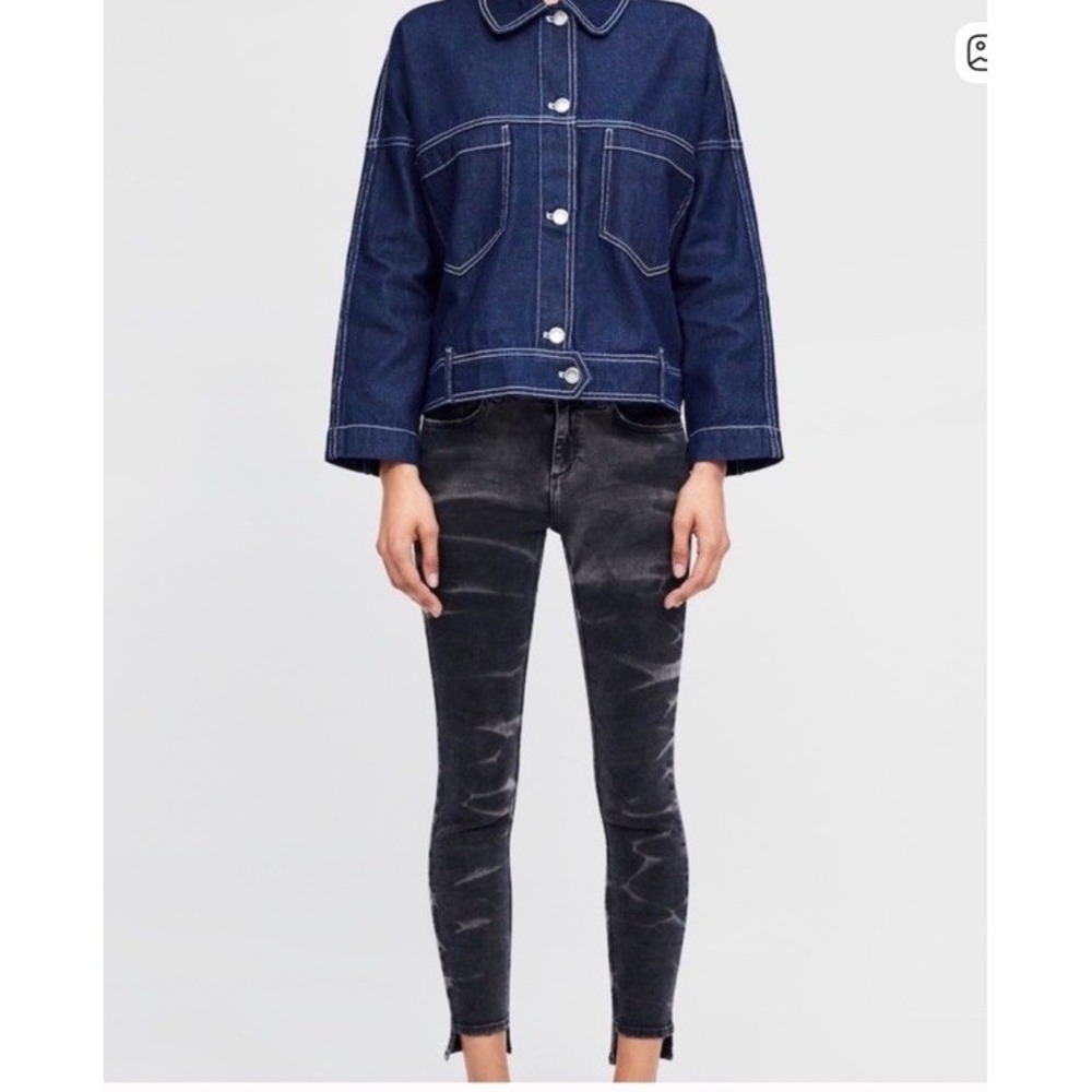 Zara Skinny Tie-Dye  Jeans‎ Size 8